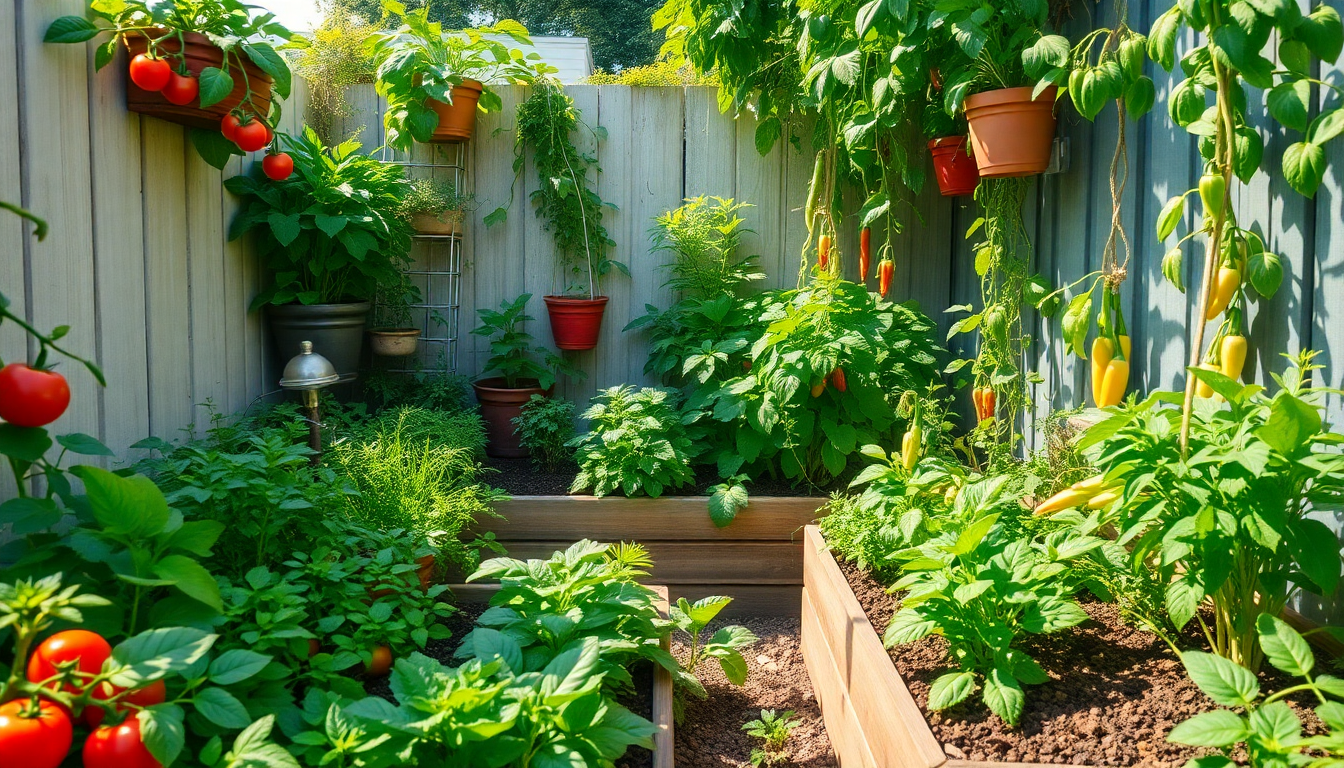 Simple Ways to Grow More Vegetables in Small Backyard Spaces