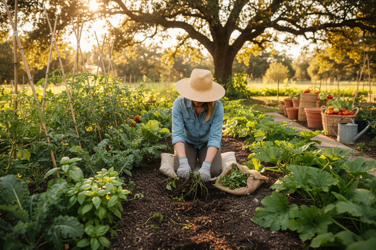 How to Stop Garden Weeds Without Using Harsh Chemicals