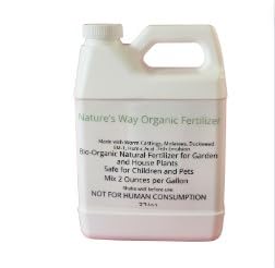 Nature’s Way Soil Indoor Plant Fertilizer – Organic Liquid Houseplant Food with Vitamin B-1 & Aloe Vera – Supports Root Growth & Transplant Recovery – USDA Certified Biobased – Made Fresh Weekly