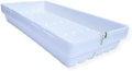 Bootstrap Farmer 1020 Trays White Extra Strength - 10 Pack No Hole - Seed Starter Flats for Fodder, Microgreen, Seedling Propagation Growing
