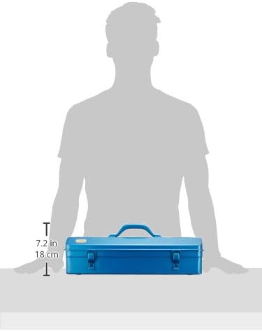 TRUSCO Y-455-B Mountain Tool Box, 18.7 x 68.1 x 70.9 inches (473 x 173 x 177.5 mm), Blue