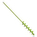 TCBWFY 2x32 Inch Auger Drill Bit for Planting - Long Handle Easy Planter Garden Auger - Bulb & Bedding Plant Augers - Post Hole Digger for 3/8”Hex Drive Drill