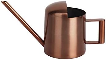 Watering Cans, 10oz/300ml Stainless Steel Long Spout Small Watering Sprinkling Pot, Indoor Outdoor Garden Flower Succulents Plant Watering Cans, Stylish Gardening Decoration(Bronze)
