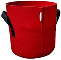 Bootstrap Farmer Grow Bags 7 Gallon, Red 10 Pack, Colored Fabric Pot for Peppers, Potatoes, Tomatoes and Plants