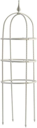 Garden Trellis for Climbing Plants Plant Support Cage, Tower Obelisk Plant Support Indoor Potted Plant, Plant Trellis for Climbing Vines, Tomato, Flower, Vegetable, Rose