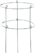 18" W x 36" L Double Green Metal Peony Ring Plant Supports (24)