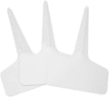 100-Pack PVC Plant Labels for Gardening, 6 x 3 x 10 cm White T-Type Garden Markers – Reusable, Weather-Resistant, Easy-to-Write Bonsai & Nursery Tags