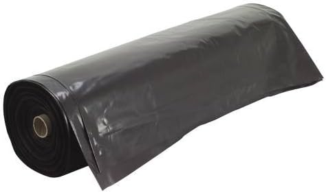 Frost King P1025/3B Polyethylene Sheeting, 10' x 25' x 3 mil., Black