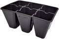 Bootstrap Farmer 6 Cell Extra Strength Seed Starter Trays, 120 Pack (720 Cells), Garden Inserts