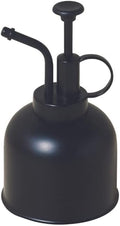 Modern Sprout Plant Mister, 8 oz Indoor Watering Can, Aesthetic Plant Sprayer & Water Mister Spray Bottle, Garden Watering Can for Seed Starting, Vintage-Inspired Gift for Green Lovers - Matte Black