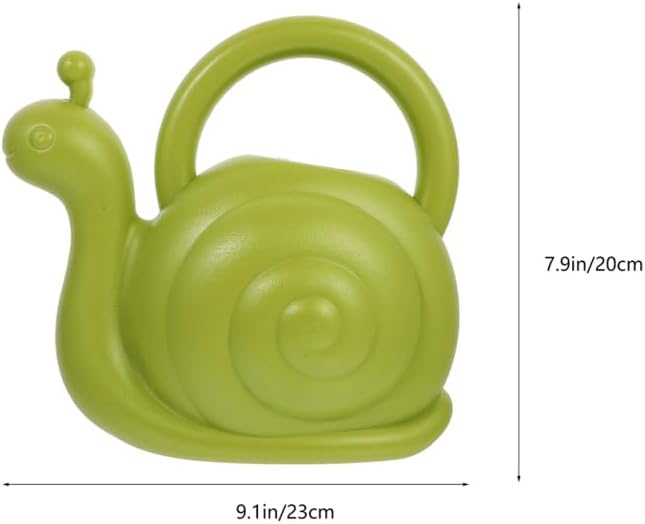 TOYANDONA 2Pcs Animal Watering Can - Small Water Can Plant Watering Pot for Indoor Outdoor Garden Plants, Adorable Elephant Snail Design