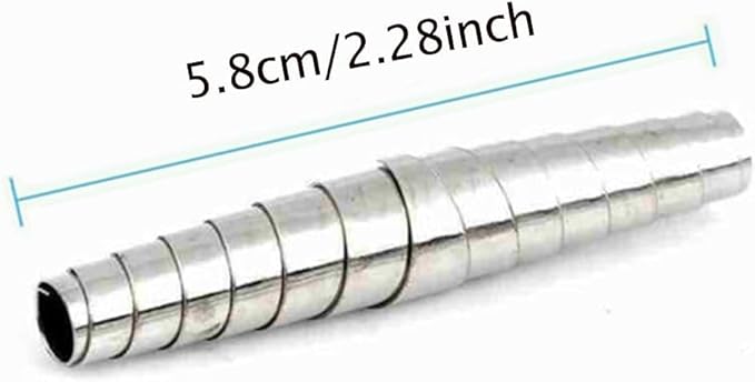 6Pcs Replacement Volute Spring Stainless Steel Pruner Replacement Spring, Universal Type Manual Replacement Spring, Replacement Volute Spring for Garden Secateurs Hand Tools, Gardening Scissors