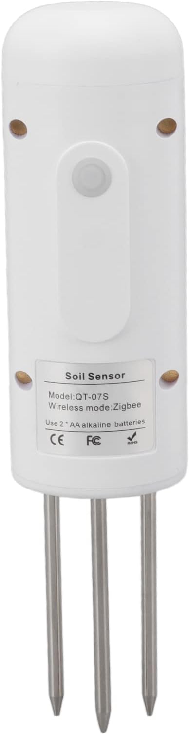 Fockety Plant Monitor Soil Test Kit,Flower Care Soil Tester for Zigbee Smart Plant Intelligent Sensor Plants Detector Bluetooth Monitor for Light Fertility Temperature