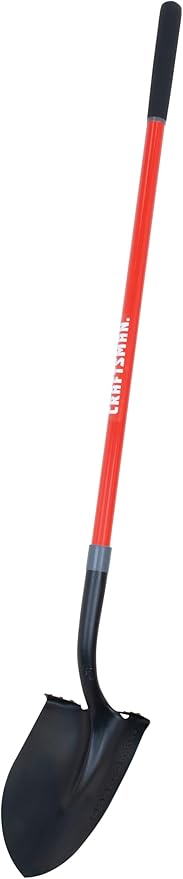 Craftsman Garden Shovels for Digging and Gardening: Heavy Duty Spade Shovels Ideal for Construction Projects, Lightweight Metal Spade Tool Set, Pack of 4