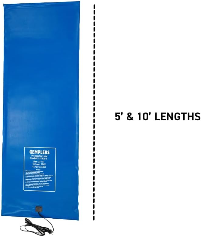 Gemplers Heat Propagation Mat 300W (Blue, 10 FT)