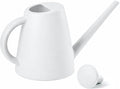Indoor and Outdoor Watering Can - Long Spout -1/2 Gallon (64oz) - White
