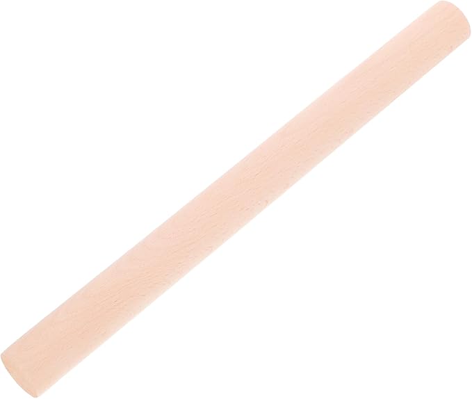 Lurrose Wooden Handle Replacement for Shovel and Ladle 11.81 Inch Ergonomic Multipurpose Scoop Handle for Gardening and Household Tools