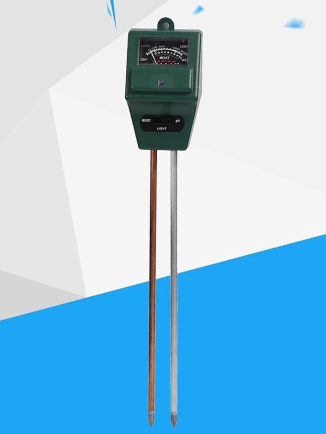 3 in 1 Soil Moisture Meter PH Tester Light Water Monitor Plant Garden Hygromete