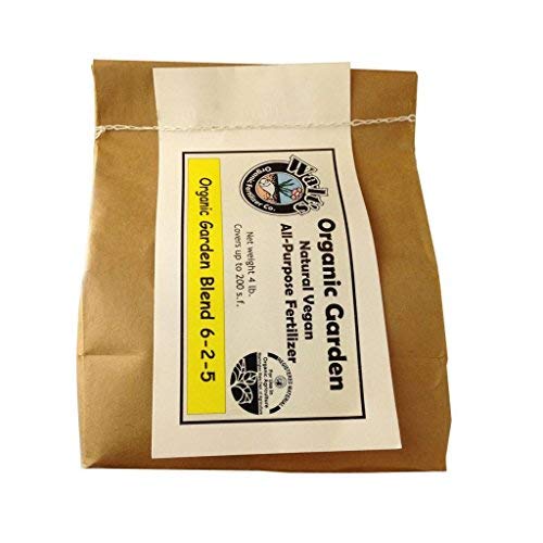 Walt's Organic Garden Blend 6-2-5 Natural Vegan All-Purpose Fertilizer (4 LB)