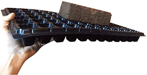Bootstrap Farmer 50 Cell Seed Starting Trays Extra Strength, 60 Pack, Seedling Tray 1020 Inserts