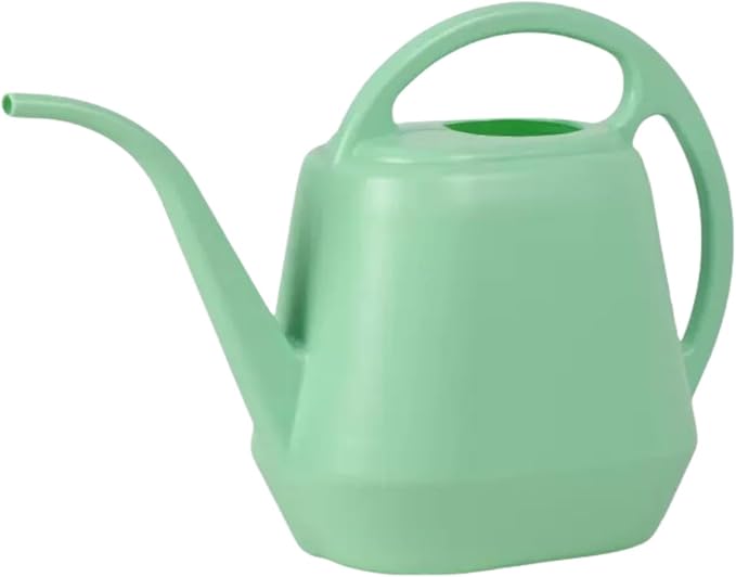 Watering Can Indoor Plants, 1 Gallon Large Capacity Thickened Plastic Long Spout Watering Can with Ergonomic Handle,Durable Small Watering Can for Indoor Plants Bonsai House Flower Garden Office