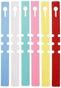 YaeCCC 600 Pcs Plant Labels, PVC Plant Tags for Garden Adjustable Waterproof Plant Tags 6 Colors