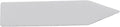 Plastic Plant Labels for Gardening, 100-Pack White Garden Plant Tags with Matte Finish, 5 cm x 1 cm, Reusable & Rust-Resistant