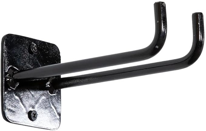 Tool Organizers for Garage Storage - 1-Hook Tool Rack Made with Solid Steel Alloy – Perfect Garage Organizers for Hanging Rake, Shovel, Cord Rack - Fully Assembled Garden Tool Rack