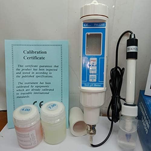 Electronic Pen Type Soil Ph Meter (Range: 0 to 14 pH) for Horticulture, PolyHouse, Plants Nursery, Gardening, Education Institution, Laboratory | Model: PH 220S