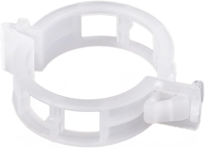 100Pcs White Plastic Trellis Clips Plant Support Clips,Tomato Clip,Cages Plants Vine Vegetable Fastening Clip Grafting Tools Make Plant Grow Upright and Healthier,Plants Support Structures