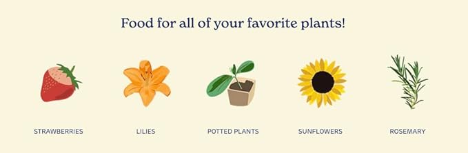 True Organic All Purpose Plant Food – Organic Fertilizer for Fruits, Vegetables, Flowers, and Herbs – 4lb Bag Covers 87 sq. ft.