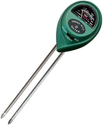 Soil PH Meter, 3-in-1 Soil Moisture/Light/pH Tester Gardening Tool Kits for Plant Care, for Garden, Lawn, Farm, Indoor & Outdoor Use(2 Pack)