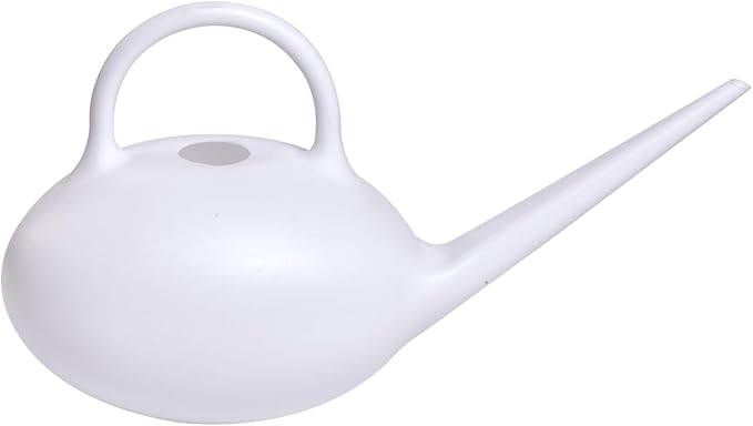 Plant Watering Can - for Indoor Plant Garden - 1/4 Gallon - White