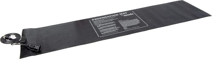 Dirt Genius 19011 Seed Starting Propagation Heat Mat,Daisy Chainable, 60Watt, 12" x 48", Black