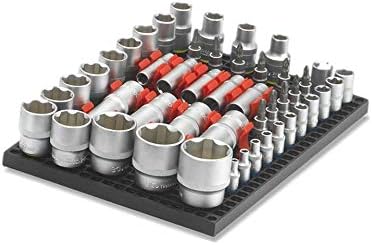 Organizer Genie ® - One Green Pegboard to organize your Sockets, Wrenches, Pliers, Screwdrivers, Bits and All Other Tools
