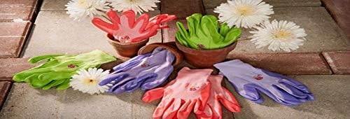 12 PAIRS Women Gardening Gloves with Micro Foam Coating - Garden Gloves Texture Grip - Women’s Work Glove - Working Gloves For Weeding, Digging, Raking and Pruning, Large