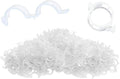 Secured Plastic Plant Clip, 2026 Upgrade Garden Clips for Climbing Plants, Plastic Trellis Clips Tomato Grape Vine Vegetables Plant Fixing Clips (50, White)