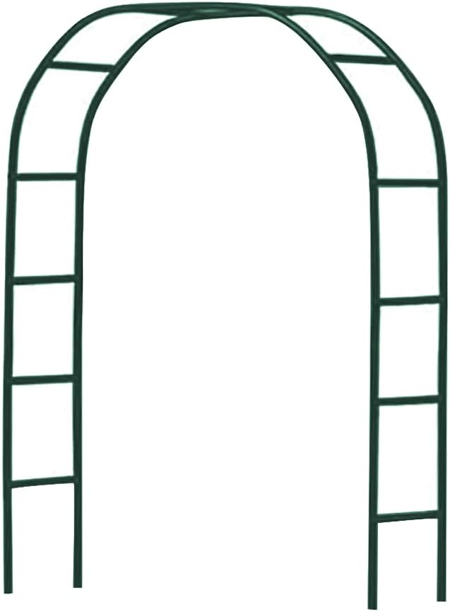Zhisheng Garden Arbors,7.9Ft Metal Garden Arbors Green Wedding Arch for Climbing Plant Outdoor Wedding Christmas Party Decoration,240CM