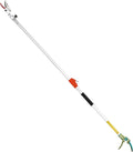 Extendable Tree Cutter, 3.67-5.45 FT Telescopic Pole Pruner, Lightweight Aluminum Handle, Teflon-Coated Blade, Cuts Up to 1/2 Inch, Ideal for Fruit Picking & Tree Branch Cutting | LFX101