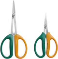 Garden Scissors, Stainless Steel Garden Bonsai Pruning Shears, Anti-Slip Softgrip SnipGardening Tools Garden Shears for Plants Herb (Modern)