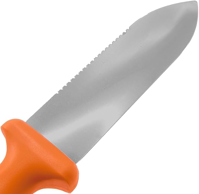 Zenport K245 ZenBori Soil Knife with 6-Inch Stainless Steel Serrated Blade