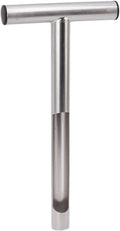 Soil Sampler Probe T Handle,304 Stainless Steel Portable Soil Core Sampling Tool,12 Inch T Handle Soil Sampler Probe Rod Soil Test Kits Tool for Garden Farm Lawn Soil Testing