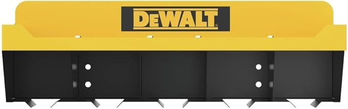 DEWALT Tool Organizer, Power Tool Storage Shelf, Hold up to 5 Tools, 100lb Capacity, DEWALT Workshop Storage System Compatible (DWST82822)