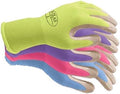 370 Nitrile Grip Coated Work Glove - Assorted Colors 4-Pack