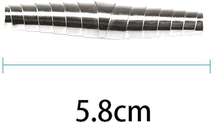 2Pcs Silver Pruner Replacement Springs Replacement Volute Springs,Hand Pruner Replacement Kit,Garden Pruner Spring Accessories for Secateur Replacement Parts, Gardening Scissors，Hand Tools