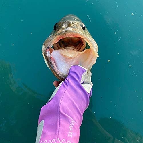 BASSDASH ALTIMATE UPF 50+ Women’s Fishing Gloves UV Sun Protection Fingerless Gloves for Kayaking Paddling Hiking Cycling Driving Shooting Training