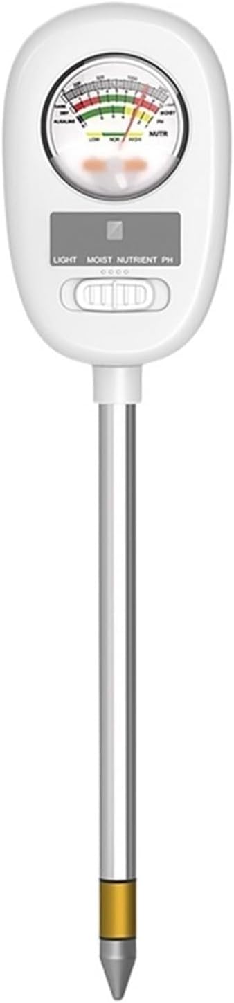 Soil Tester Moisture/Light/PH/Nutrient 4-in-1 High Precision Soil PH Meters For Gardening, Potted Plants, Lawn(5 PCS)