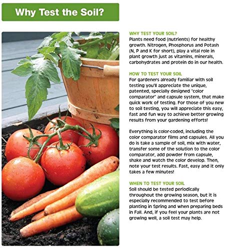 Luster Leaf 1601 Rapitest Test Kit for Soil pH, Nitrogen, Phosphorous and Potash, Thrее Расk