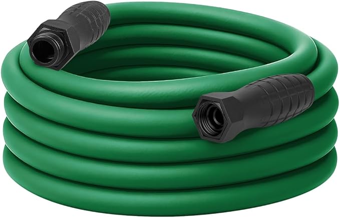 Flexzilla Colors SwivelGrip Garden Hose 5/8 in. x 50 ft., Lightweight All-Weather Water Hose, Durable and Flexible, Leak-Free Connections, Forest Green