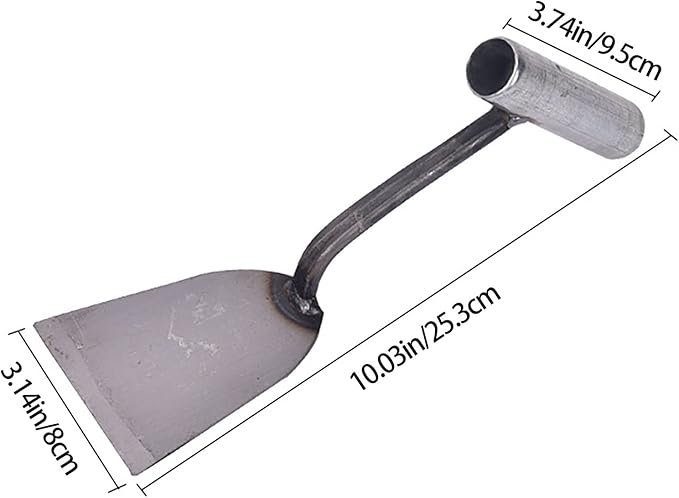 Garden Shovel Trowel Garden Tool, Gardening Tools Set Include Wide Garden Trowel, Hand Shovel, Small Shovels for Digging, Planting, Transplanting, Weeding- Gardening (silvery, One Size)